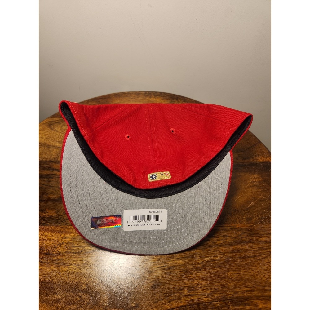 Chicago White Sox 4th of July New Era 59Fifty Fitted 7 1/2 Hat Cap Low Profile - Picture 4 of 4